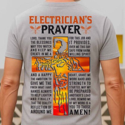 Electrician’s Prayer - Faith & Workwear Design